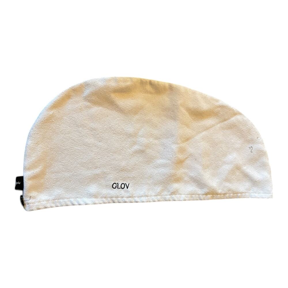 GLOV Spa White Hair Drying Towel Turban